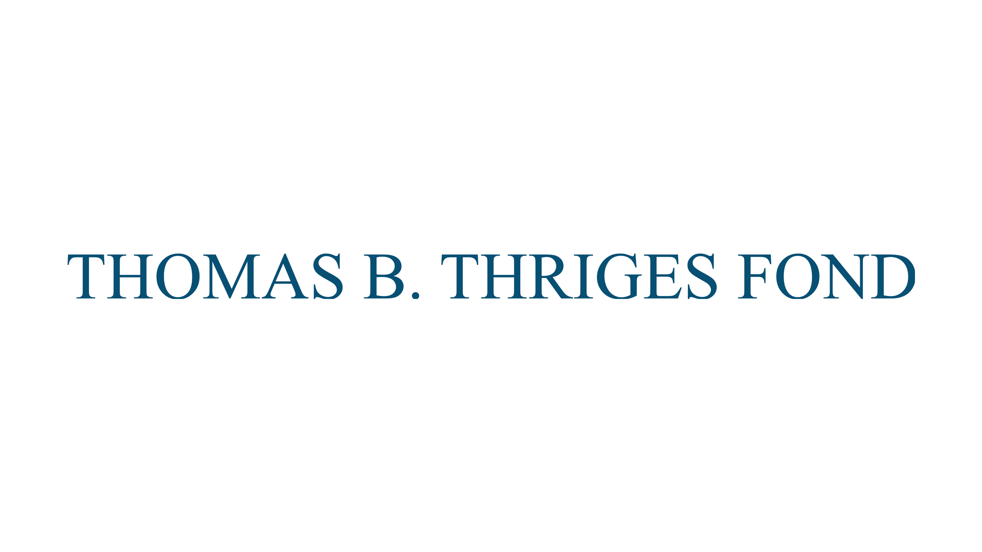 Thomas B. Thriges Fond logo