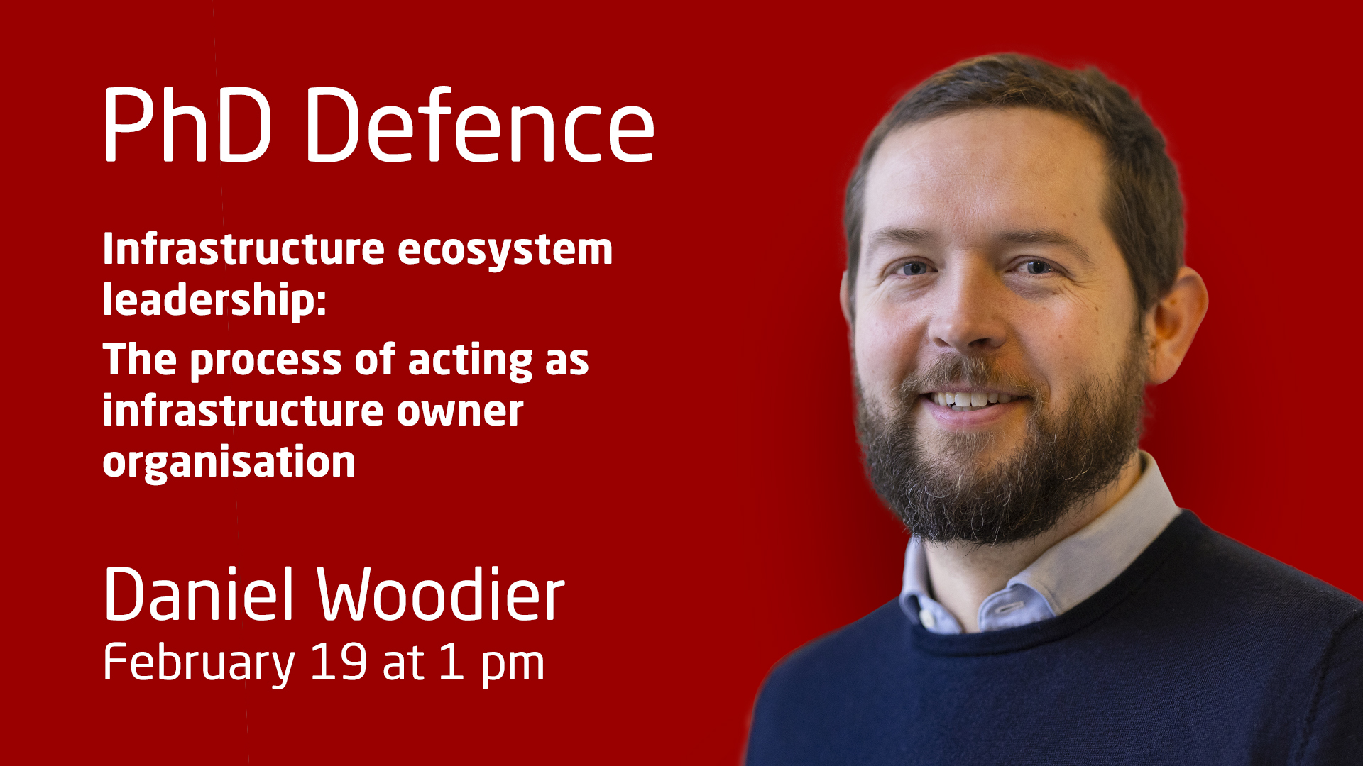 Daniel Woodier's PhD Defence